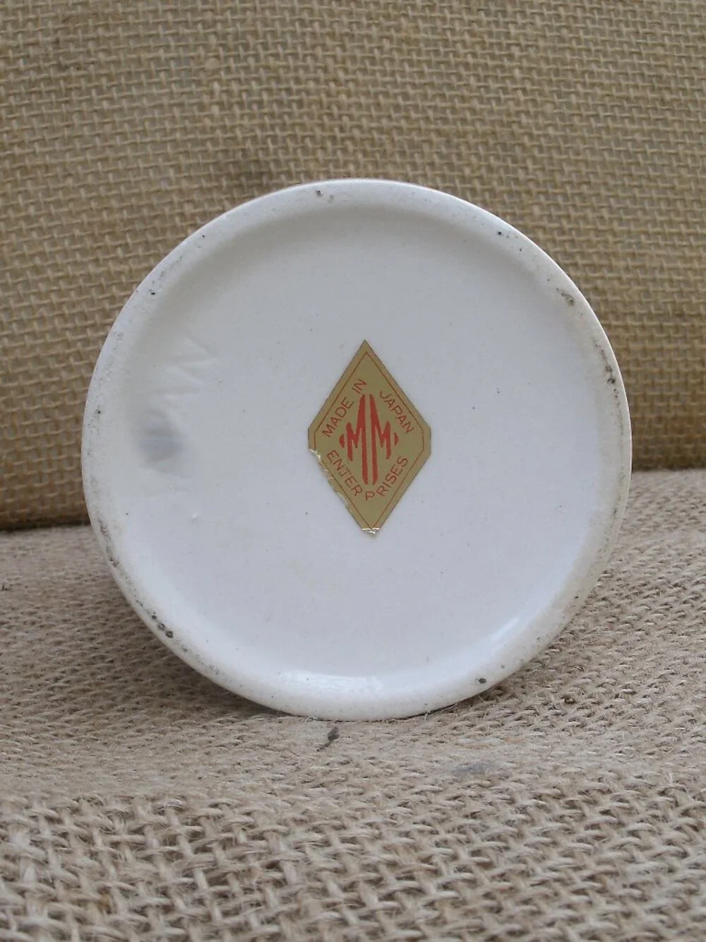 Vintage Norwegian Gag Joke Handle Inside Mug